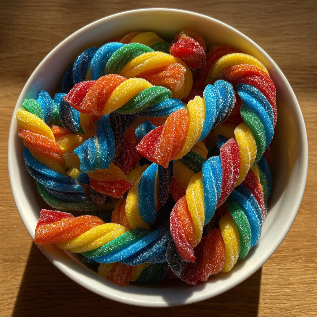 Deliciously Chewy Homemade Kool-Aid Licorice Ropes with a Vibrant Twist