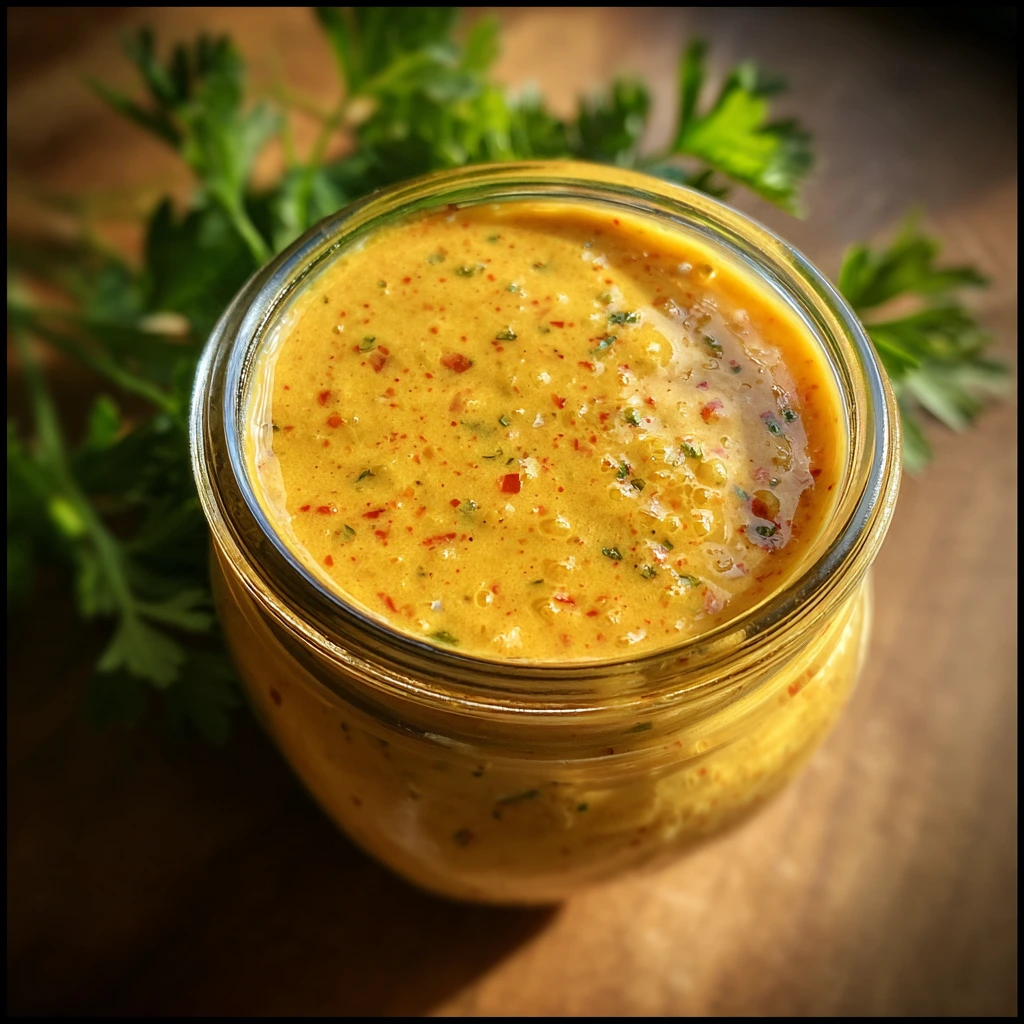 Spicy and Sweet Hot Honey Ranch Dressing with a Zesty Twist