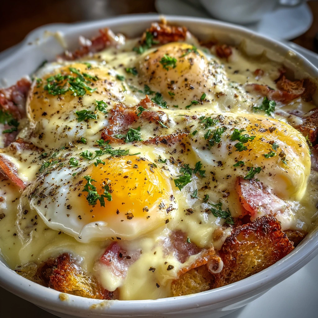 Deliciously Decadent Eggs Benedict Casserole for Brunch Enthusiasts