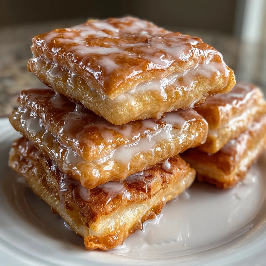 Deliciously Irresistible Glazed Buttermilk Beignets with Sweet Vanilla and Nutty Flavors