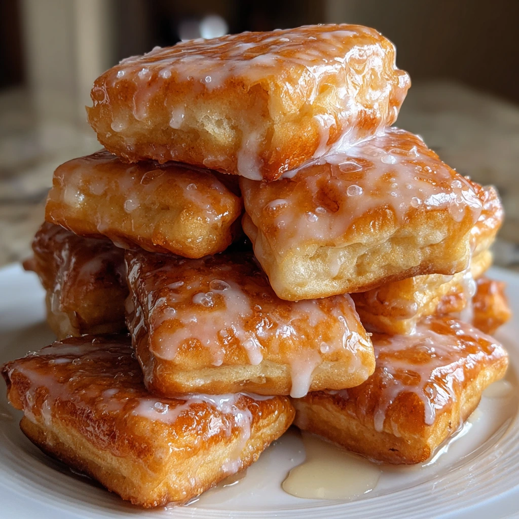 Deliciously Irresistible Glazed Buttermilk Beignets with Sweet Vanilla and Nutty Flavors