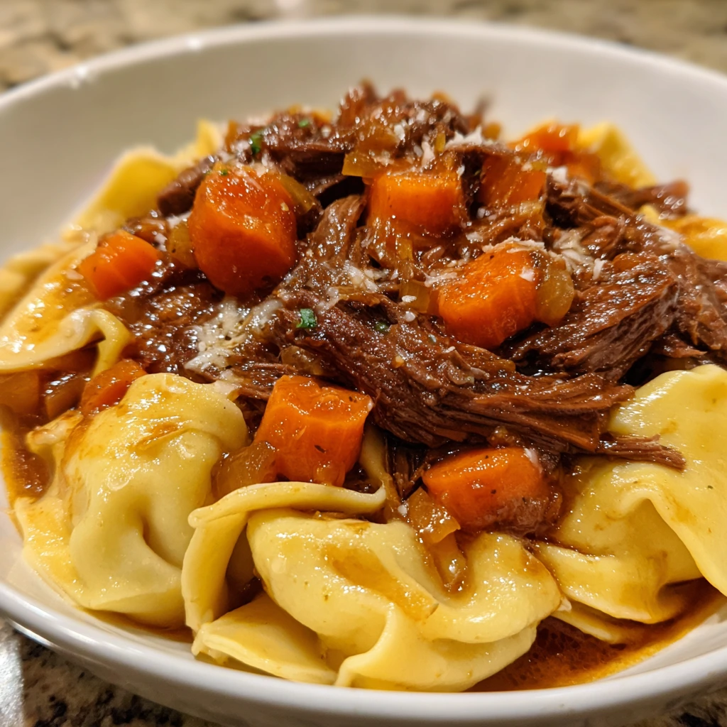 Savory Italian Beef Ragu with Rich Tomato Sauce and Herbs