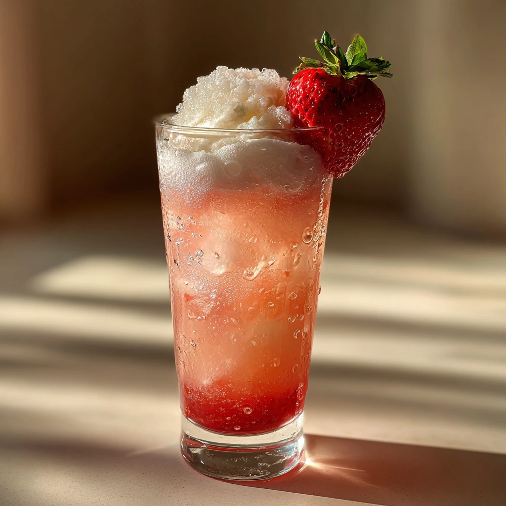 Deliciously Refreshing Italian Cream Soda with Vanilla and Whipped Topping