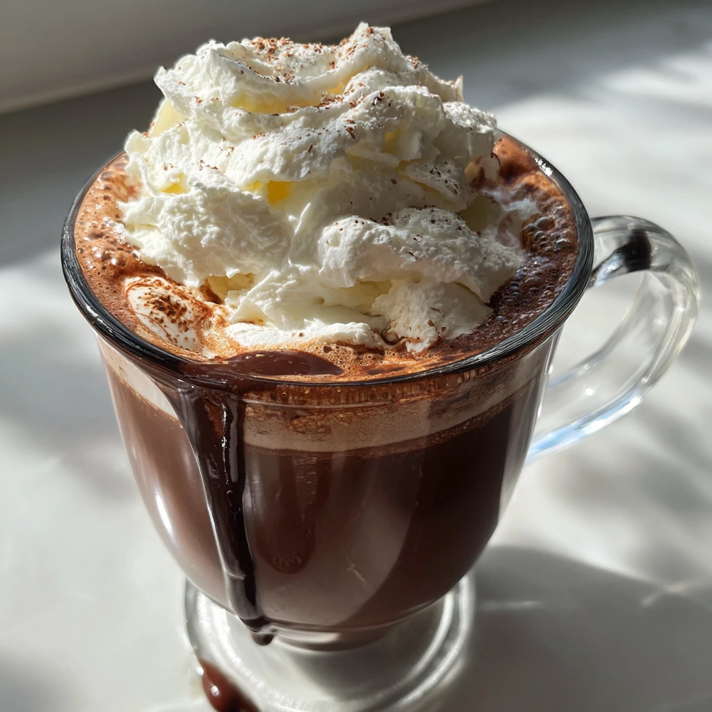 Decadent Italian Hot Chocolate With Rich Cocoa and Creamy Milk