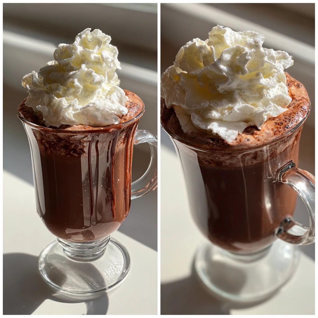 Decadent Italian Hot Chocolate With Rich Cocoa and Creamy Milk