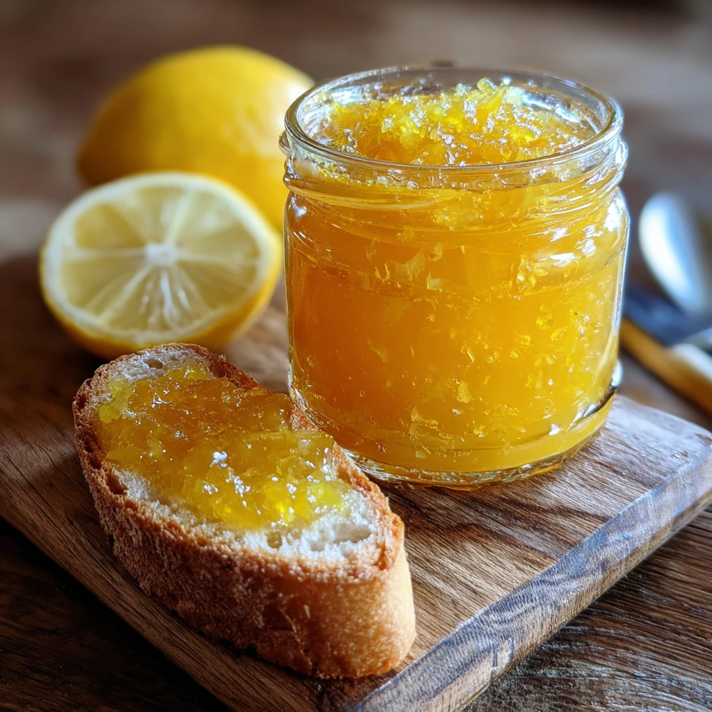 Deliciously Sweet and Tangy Italian Lemon Jam with Fresh Citrus