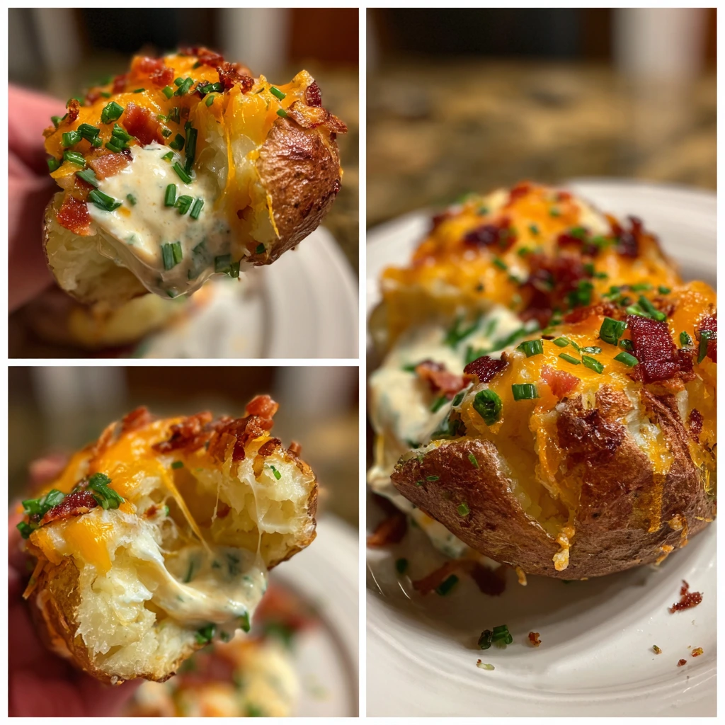 Crispy Jalapeno Popper Smashed Potatoes with Creamy Cheese and Bacon