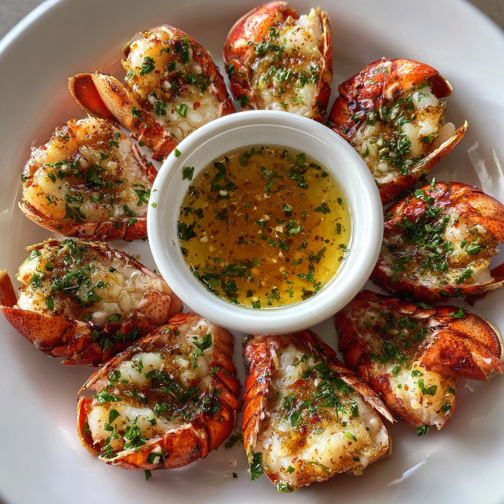 Decadent Lobster Bites in Rich Garlic Butter Sauce with Fresh Herbs