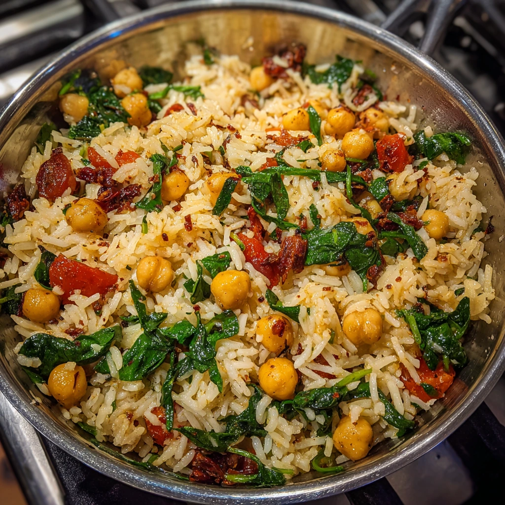 Delightfully Savory Mediterranean Rice and Beans with Fresh Herbs