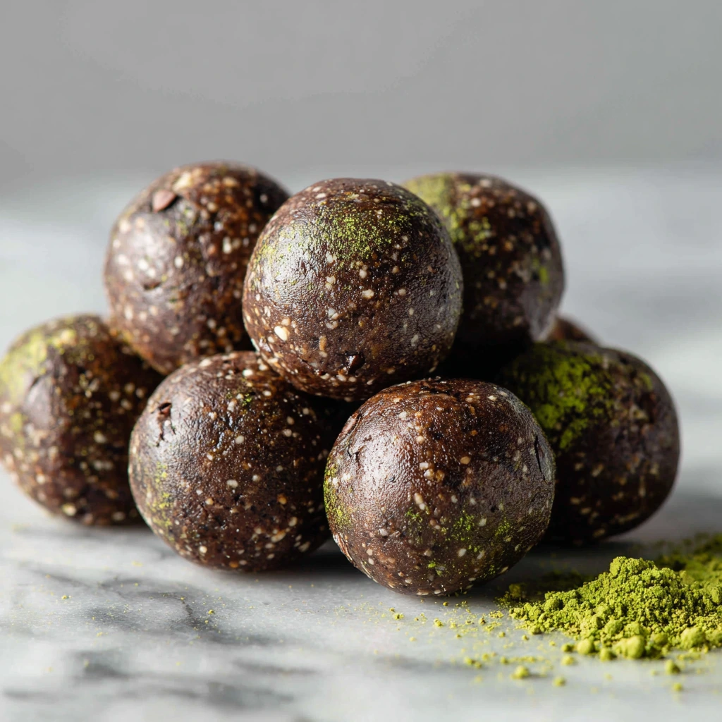 Delicious Mint Chocolate Chip Protein Balls for a Healthy Snack