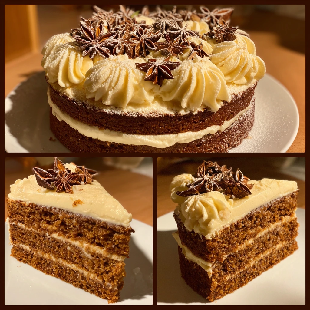 Deliciously Moist Gingerbread Cake with Creamy Cheese Frosting