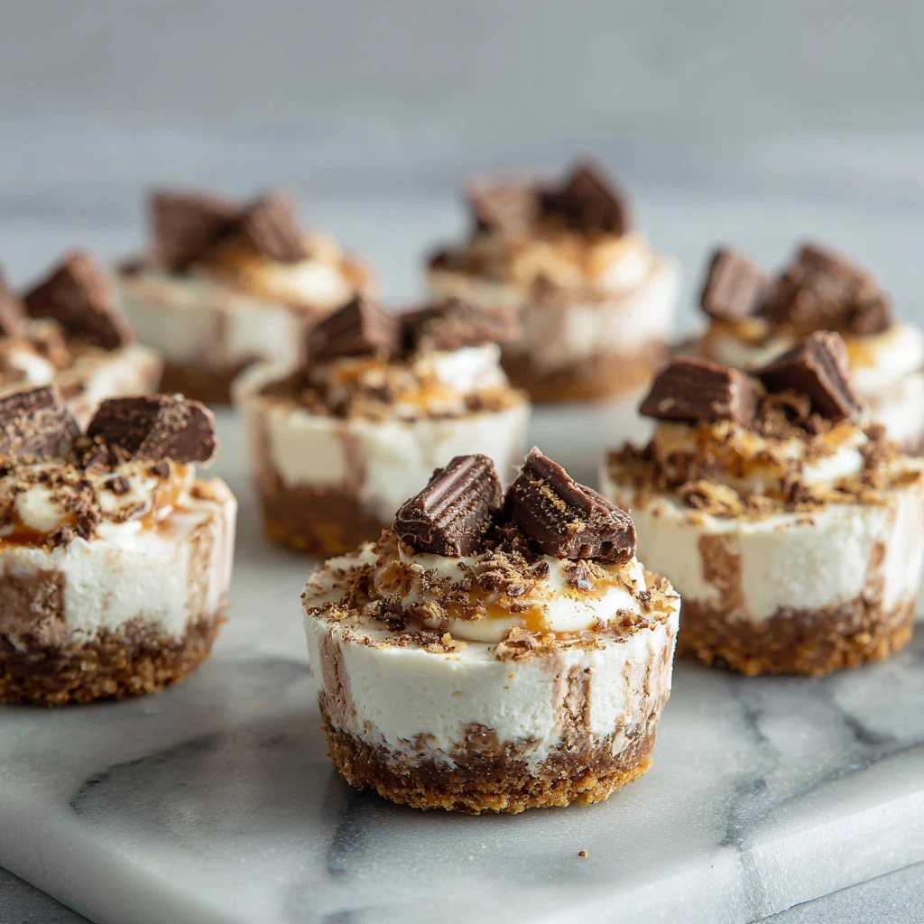 Decadent No-Bake Christmas Cheesecake Bites with Creamy Filling
