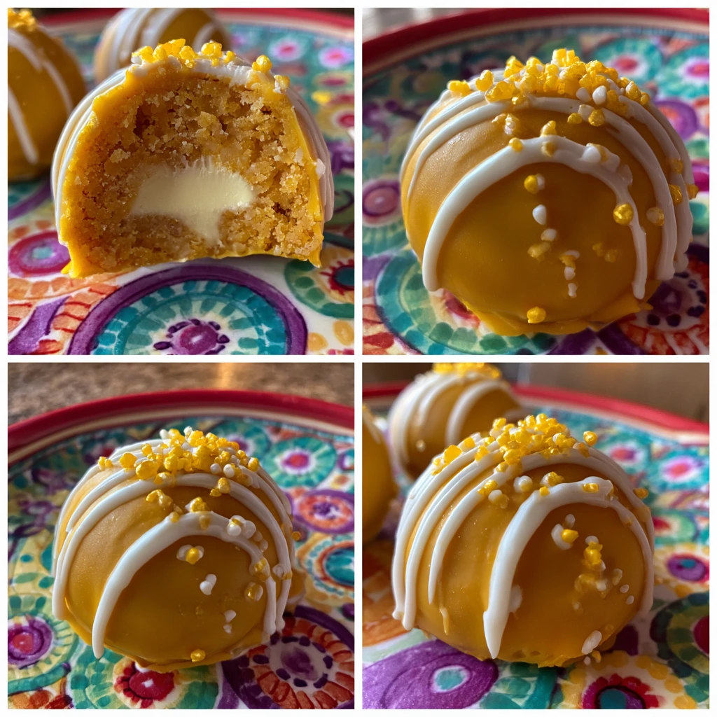 Decadent Orange Creamsicle Truffles with Velvety White Chocolate and Citrus Zest