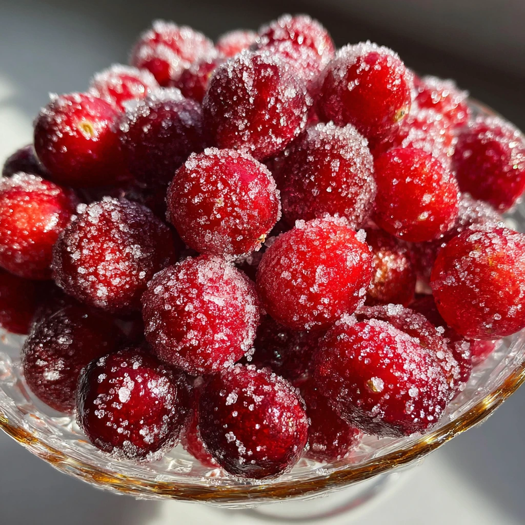 Deliciously Sweet Orange Vanilla Candied Cranberries for Festive Celebrations