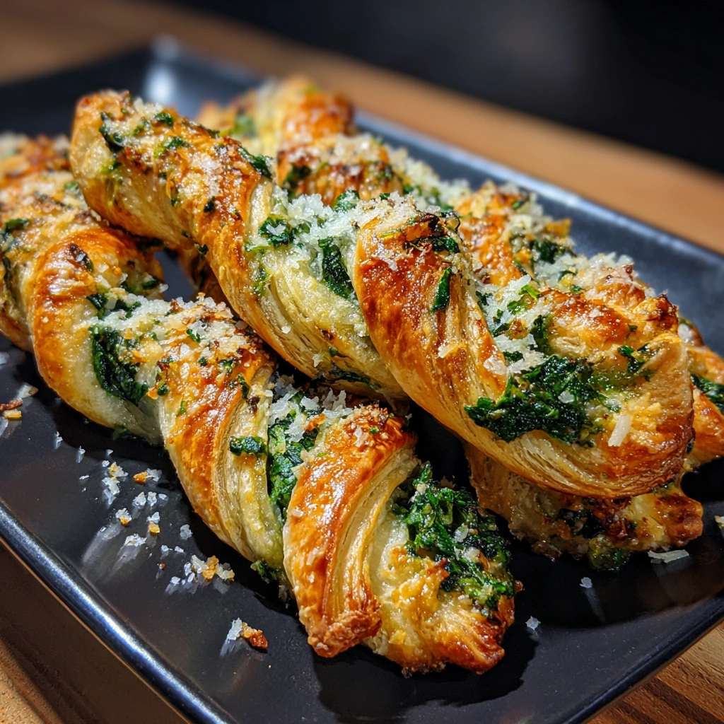Delicious Parmesan and Spinach Cheese Twists for Every Occasion