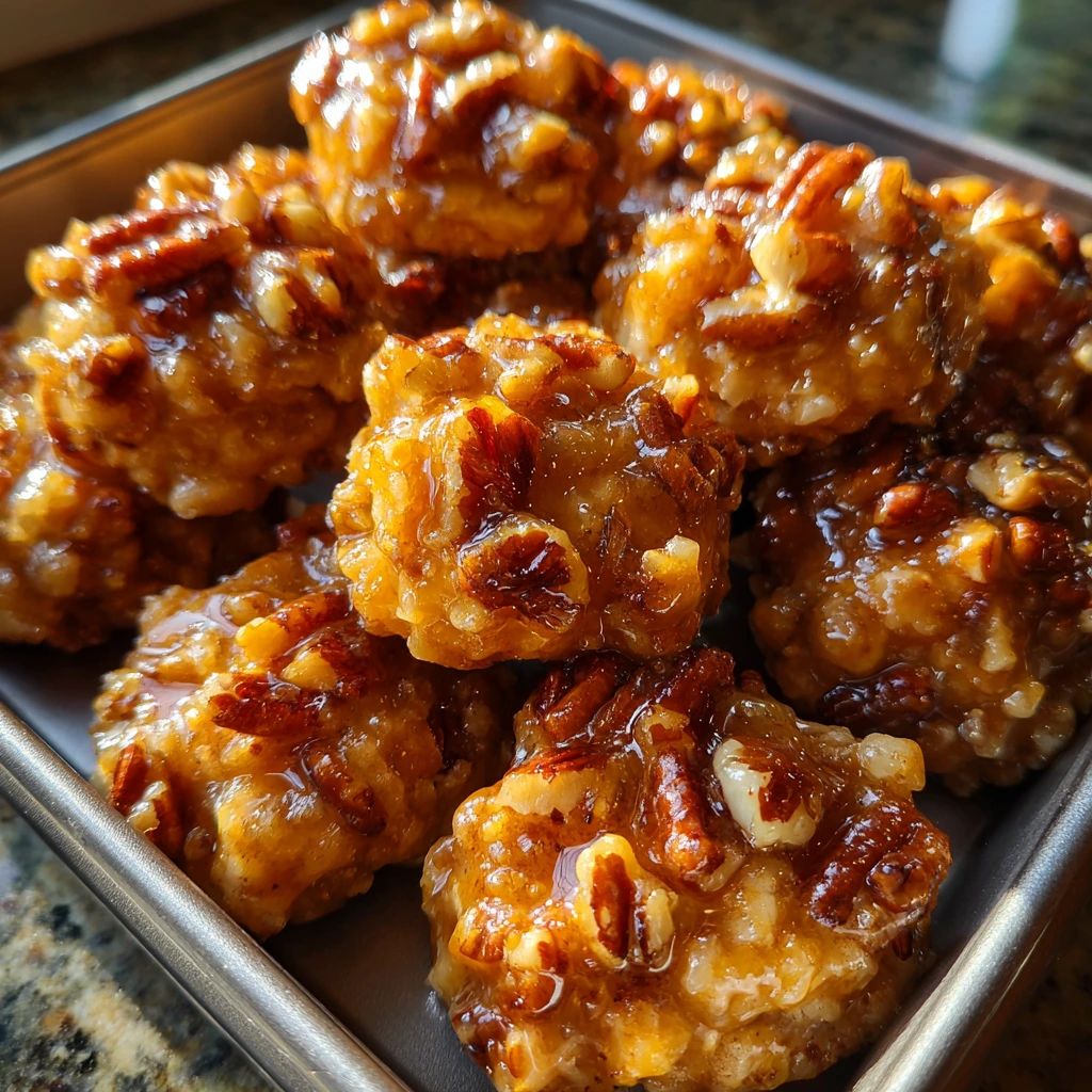 Deliciously Crunchy Pecan Glazed Bites for Any Occasion