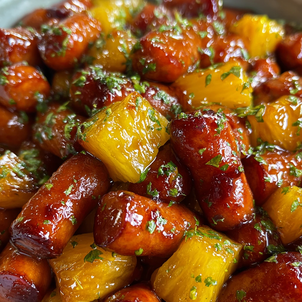 Savory Pineapple Brown Sugar Mississippi Lil' Smokies Bites for Every Gathering