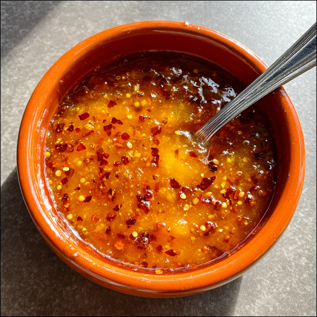 Sweet and Spicy Pineapple Chipotle Salsa with Fresh Cilantro and Lime