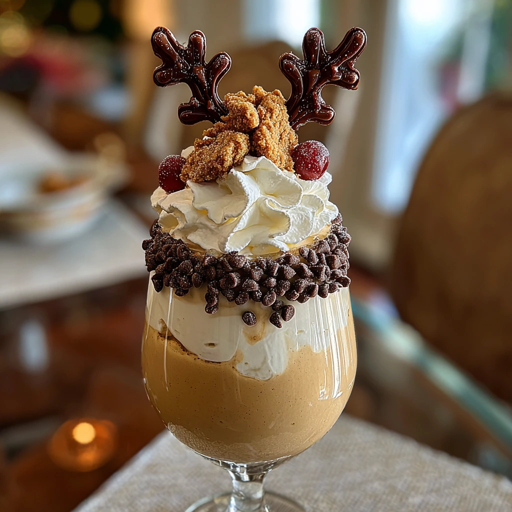 Delightful Reindeer Cookie Crunch: Festive Treats with Chocolate and Oats