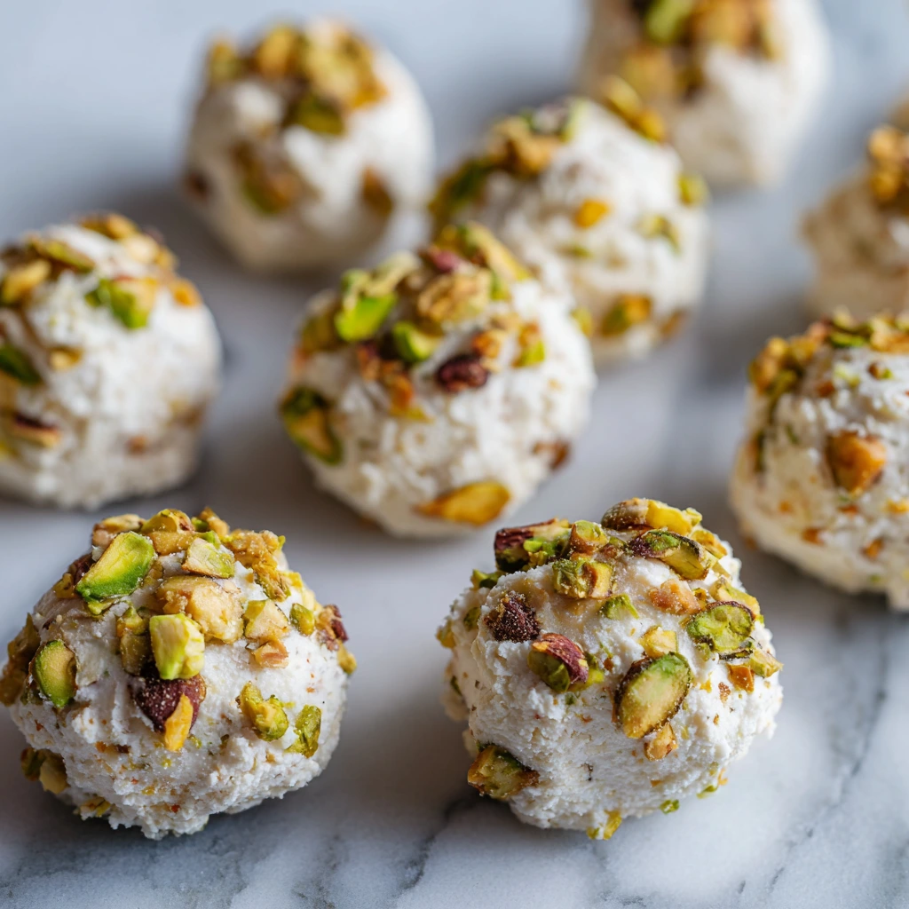 Deliciously Creamy Ricotta Pistachio Honey Bites for Sweet Indulgence
