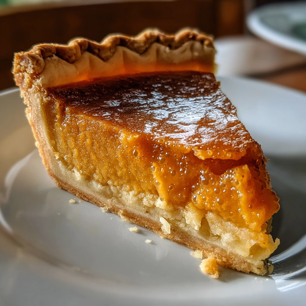 Irresistibly Sweet Salted Whiskey Honey Pie with Creamy Filling