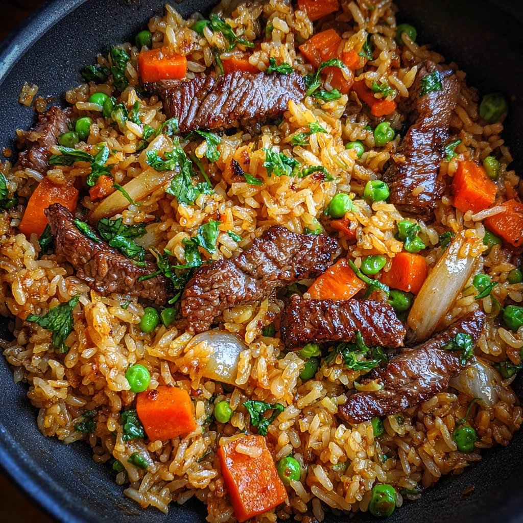 Irresistibly Savory Beef and Onion Fried Rice for Any Occasion