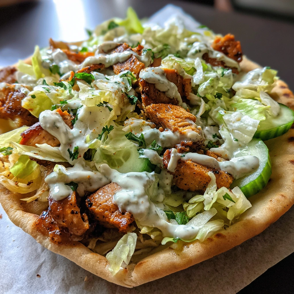 Delicious Sheet Pan Chicken Pitas with Herby Ranch Dressing for a Quick Meal