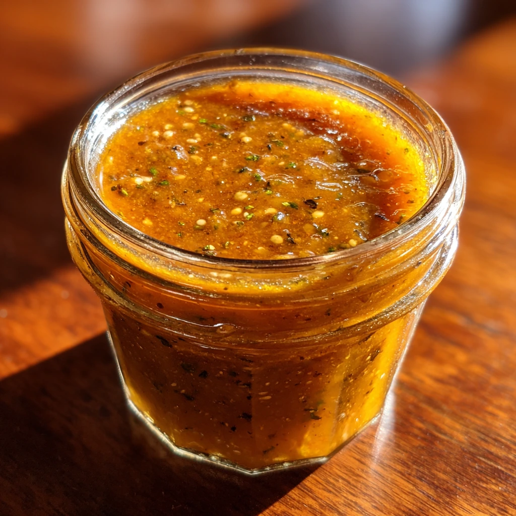 Sweet and Spicy Shut Yo Mouth Sauce with Garlic, Honey, and Chipotle