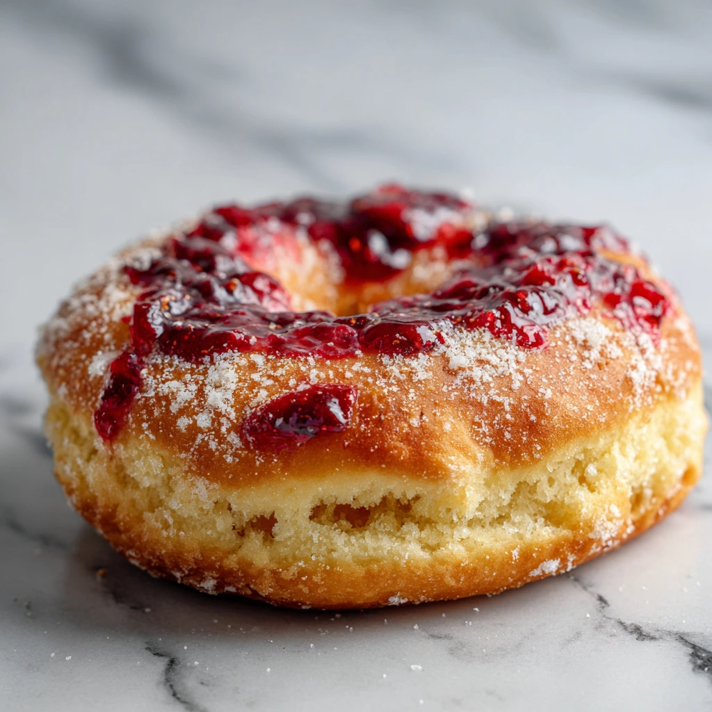 Irresistibly Sweet Jam Donut Focaccia with Fluffy Texture