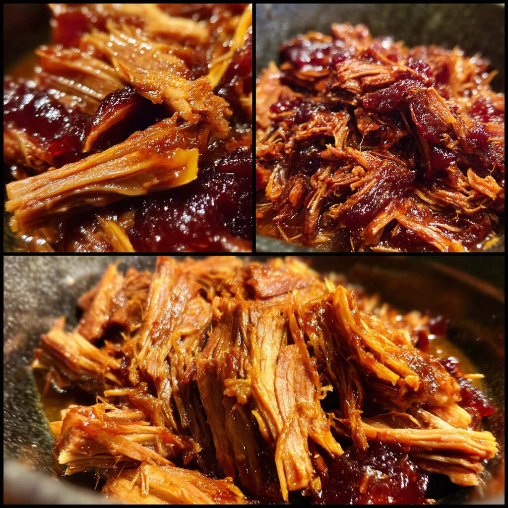 Tender Slow Cooker Beef Brisket with Sweet BBQ Sauce and Spices