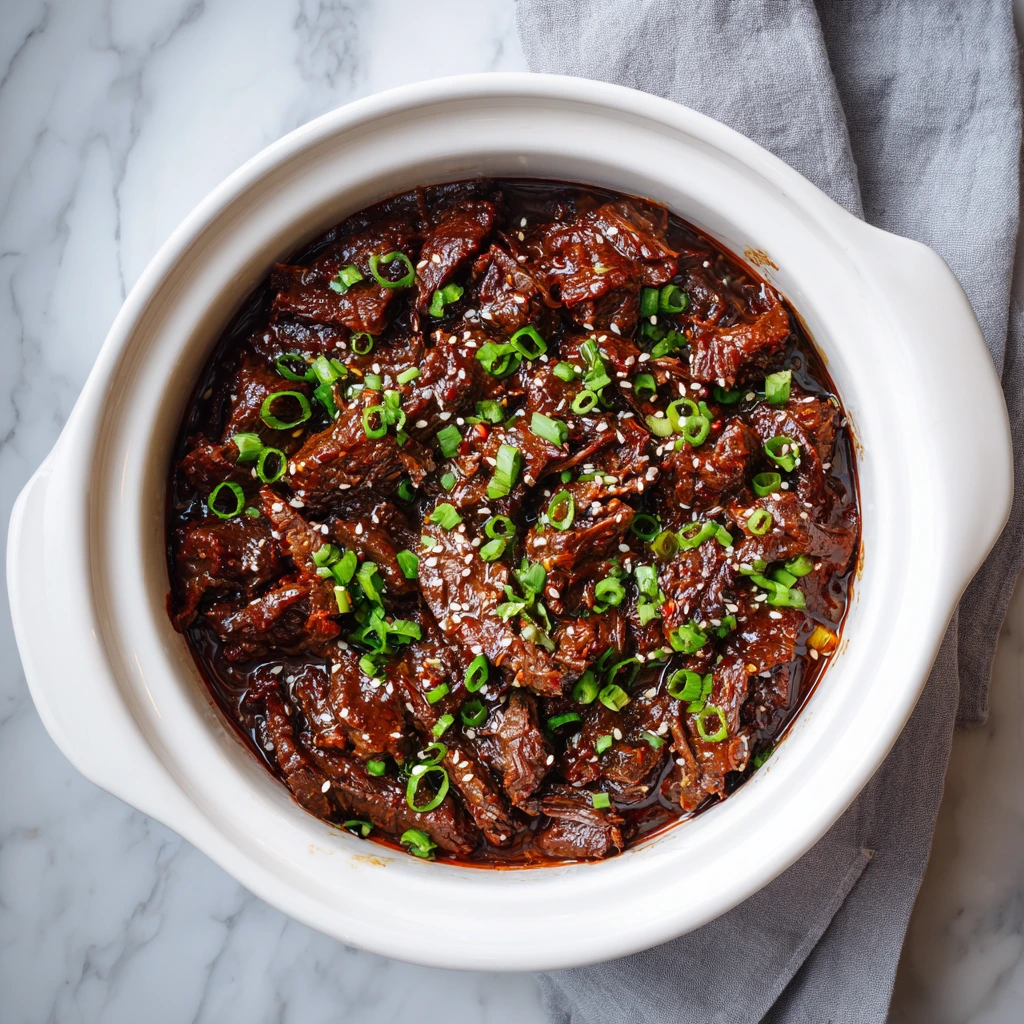 Ultimate Slow Cooker Korean Beef with Tender Flavors and Sweet Savory Sauce