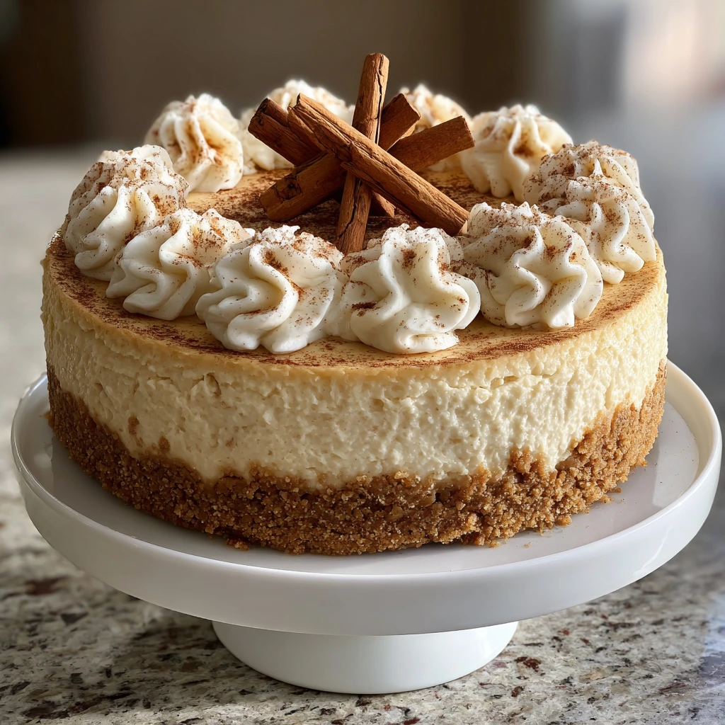 Decadent Snickerdoodle Cheesecake with Creamy Cinnamon Swirl and Crunchy Crust