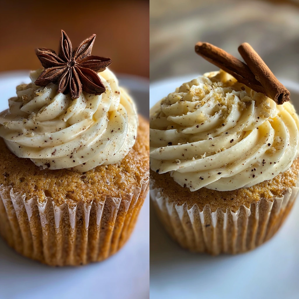 Deliciously Moist Spiced Chai Latte Cupcakes with Creamy Frosting