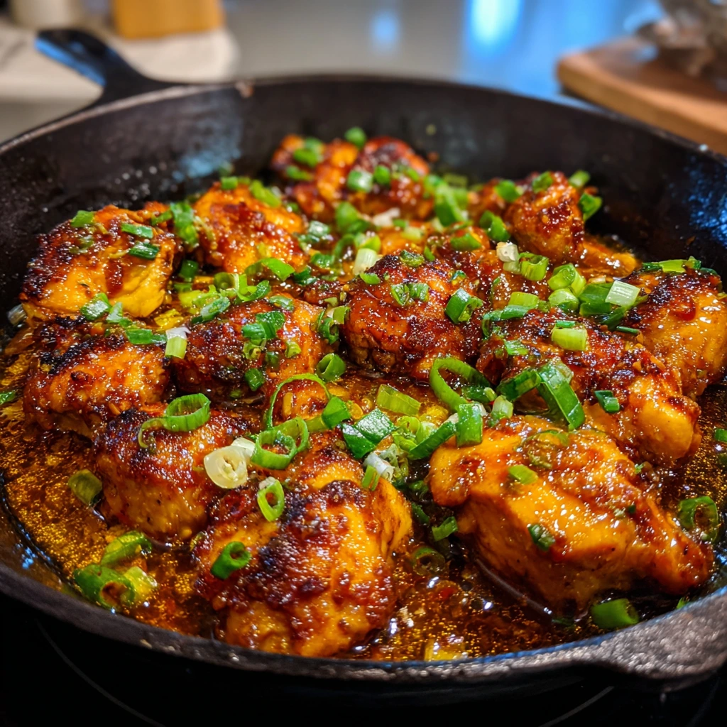 Fiery and Sweet Chicken Diablo with Honey, Garlic, and Chipotle Magic