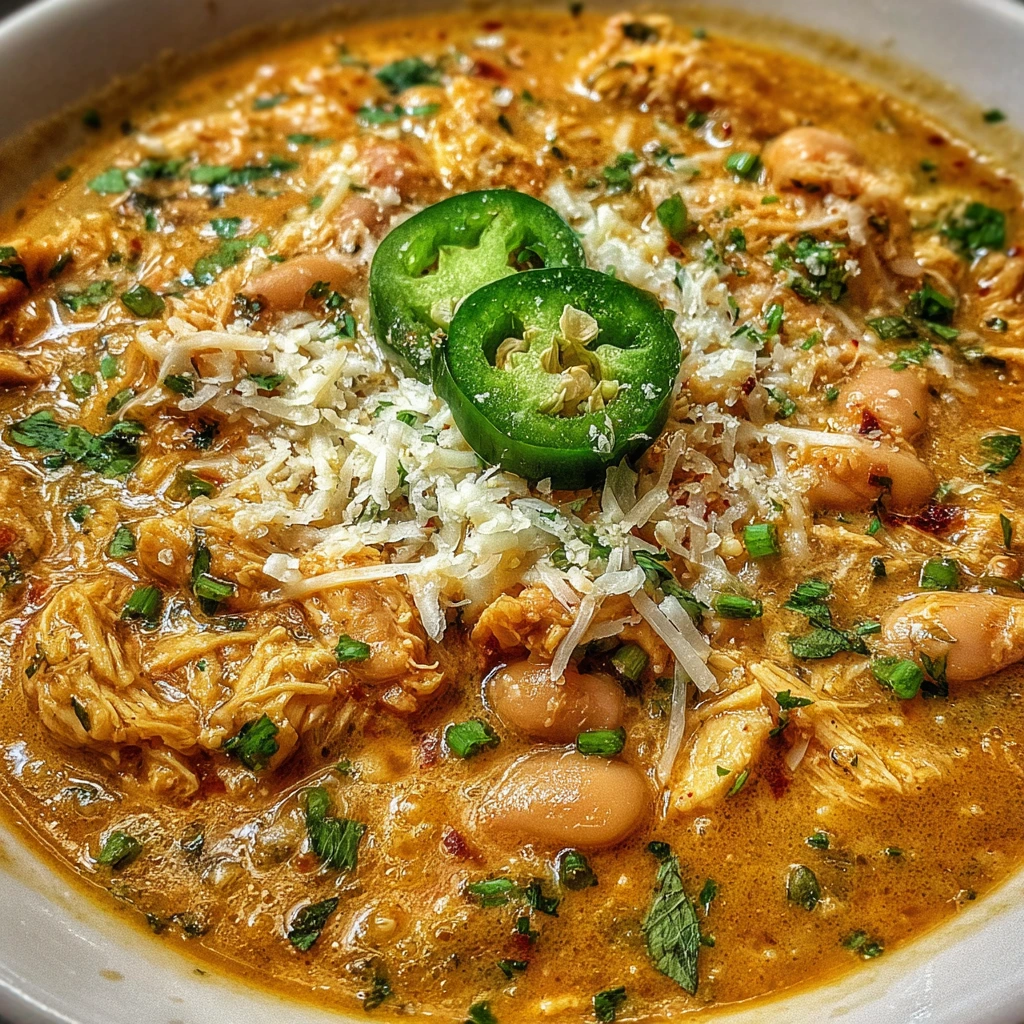Hearty Spicy Cajun Chicken Chili with Black Beans and Bell Peppers