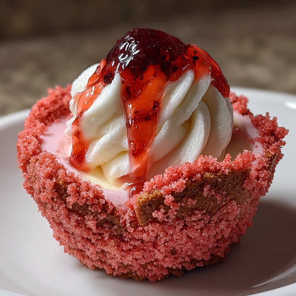 Delicious Strawberry Cookie Boats Filled with Creamy Vanilla and Chocolate Ganache