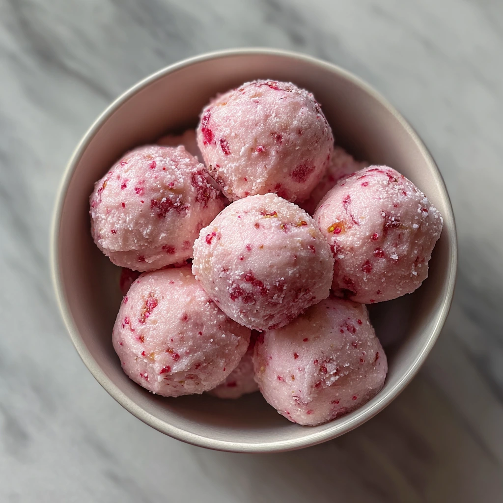 Deliciously Creamy Strawberry Greek Yogurt Bites with Honey and Nuts
