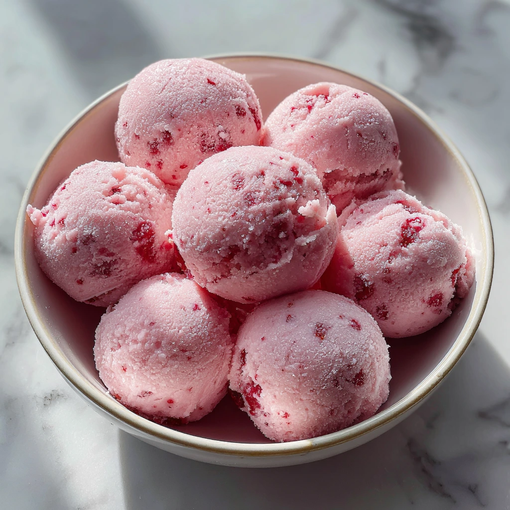 Deliciously Creamy Strawberry Greek Yogurt Bites with Honey and Nuts