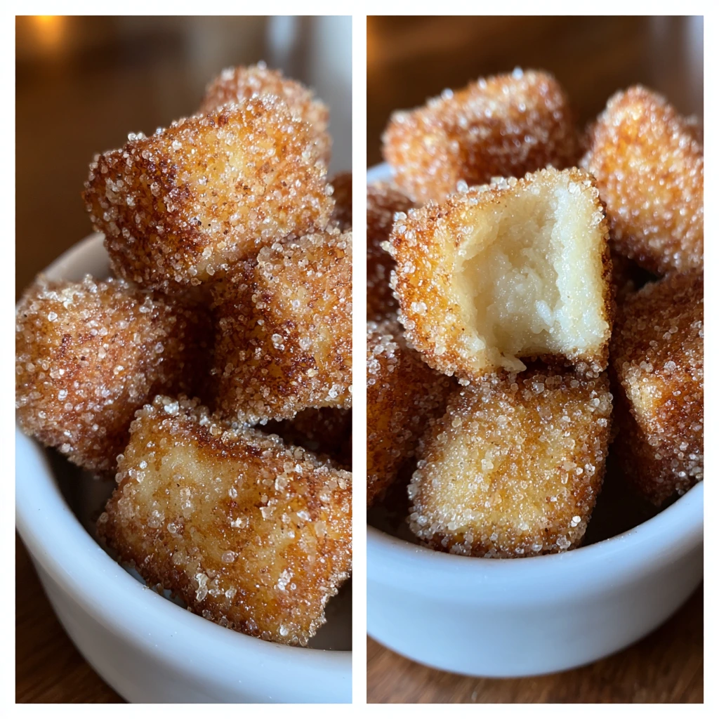 Deliciously Sweet Angel Cake Churro Bites – A Heavenly Dessert Experience