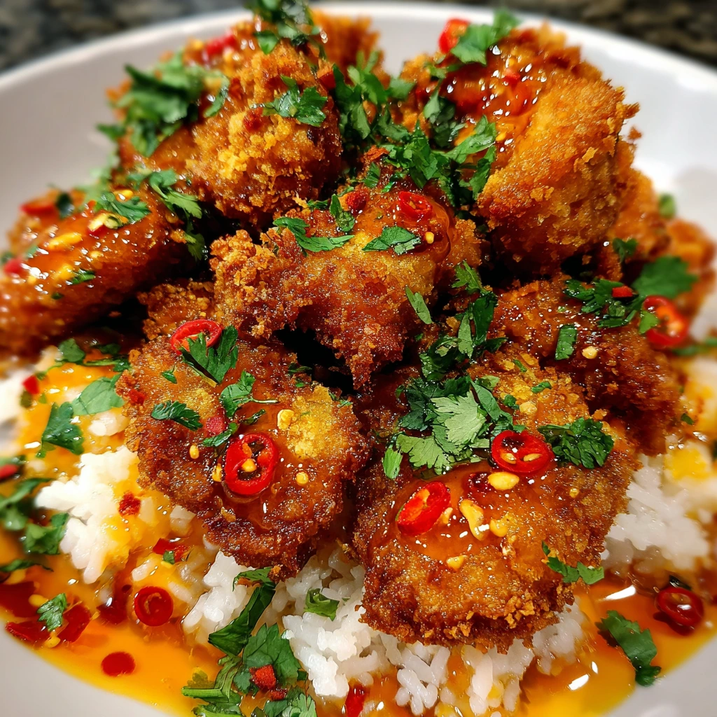 The Ultimate Crispy Bang Bang Chicken Recipe with Sweet and Spicy Sauce