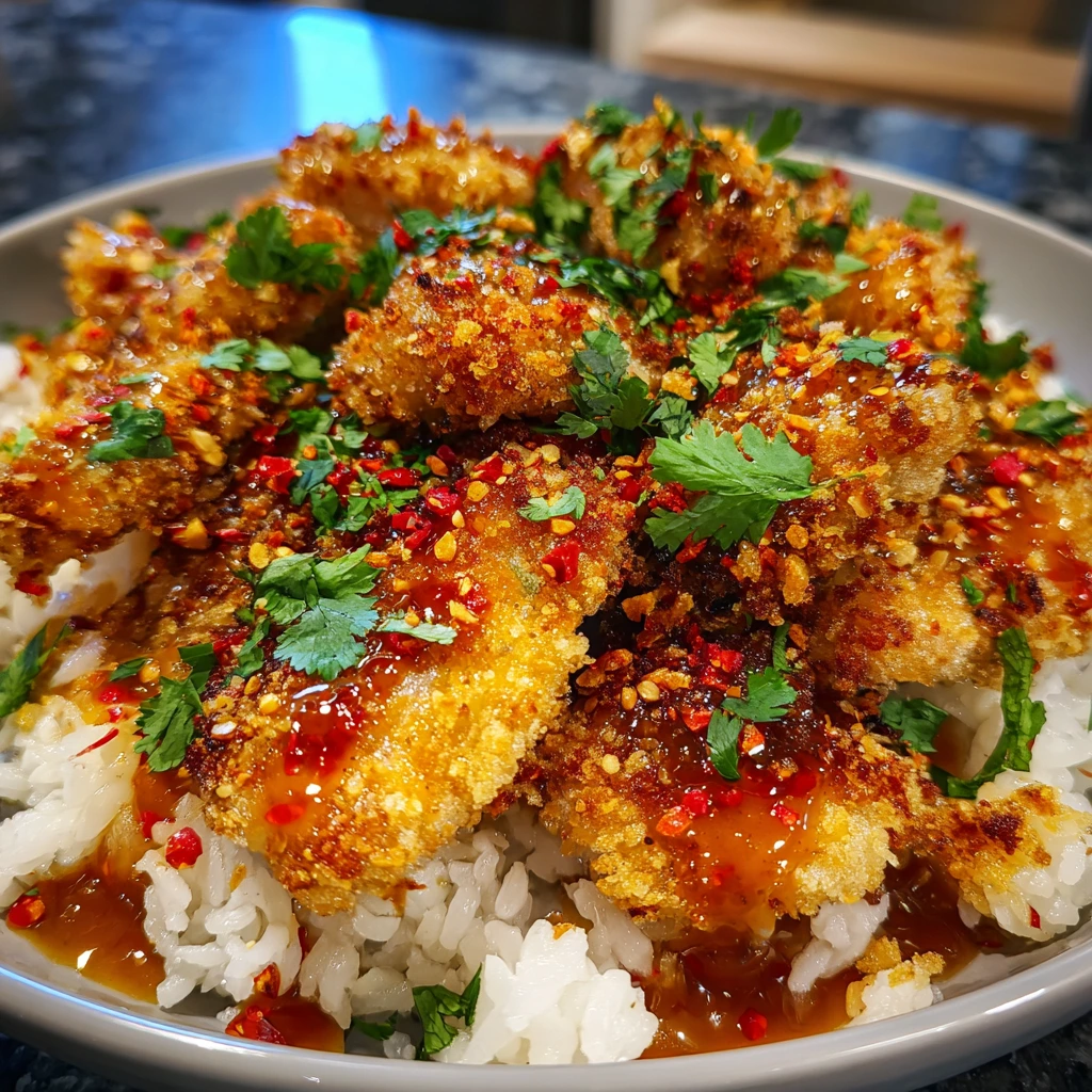 The Ultimate Crispy Bang Bang Chicken Recipe with Sweet and Spicy Sauce