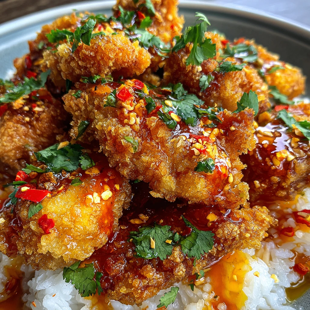 The Ultimate Crispy Bang Bang Chicken Recipe with Sweet and Spicy Sauce