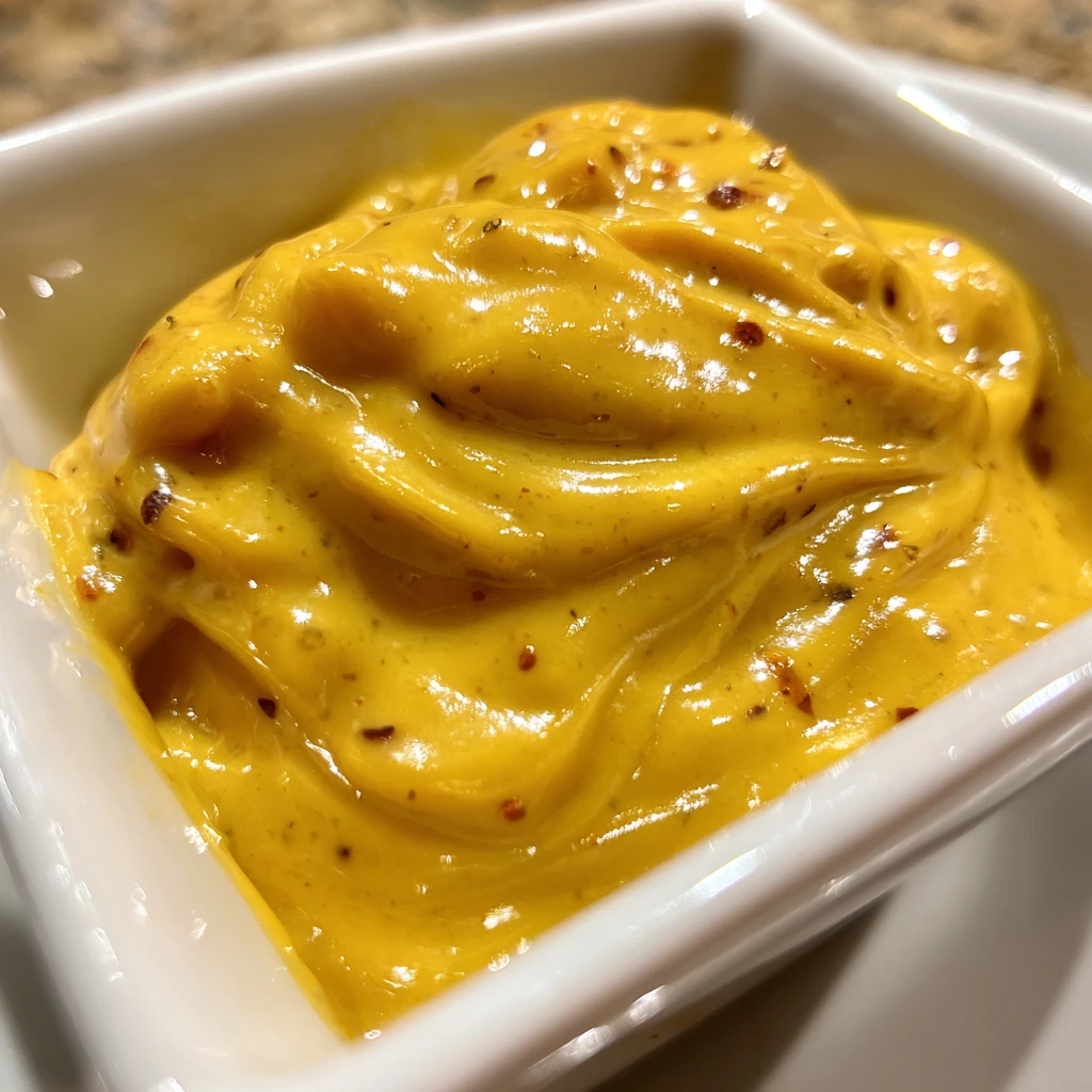 Spicy and Sweet Jalapeño Honey Mustard Sauce for Dipping and Drizzling