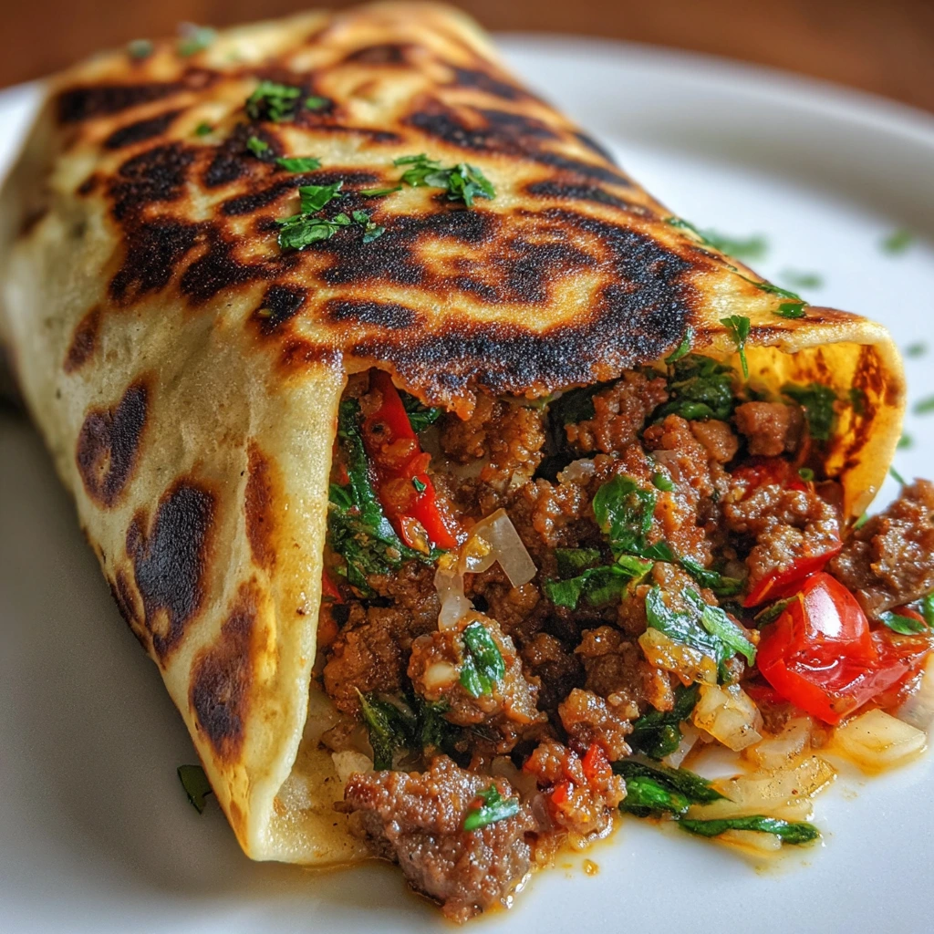 Savory Turkish Beef Tantuni: A Flavor-Packed Wrap with Spices and Freshness
