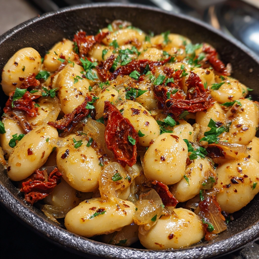 Delightfully Creamy Tuscan Marry Me Butter Beans with Garlic and Herbs