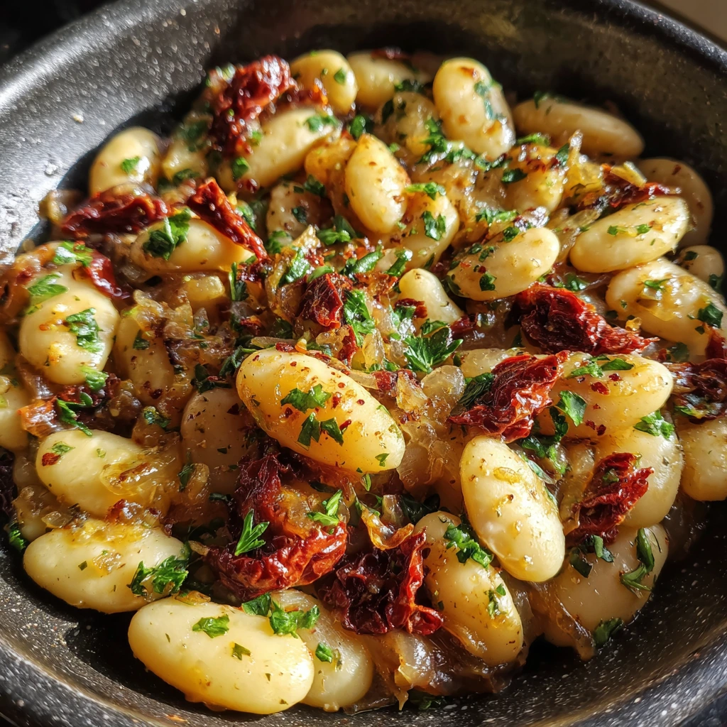 Delightfully Creamy Tuscan Marry Me Butter Beans with Garlic and Herbs