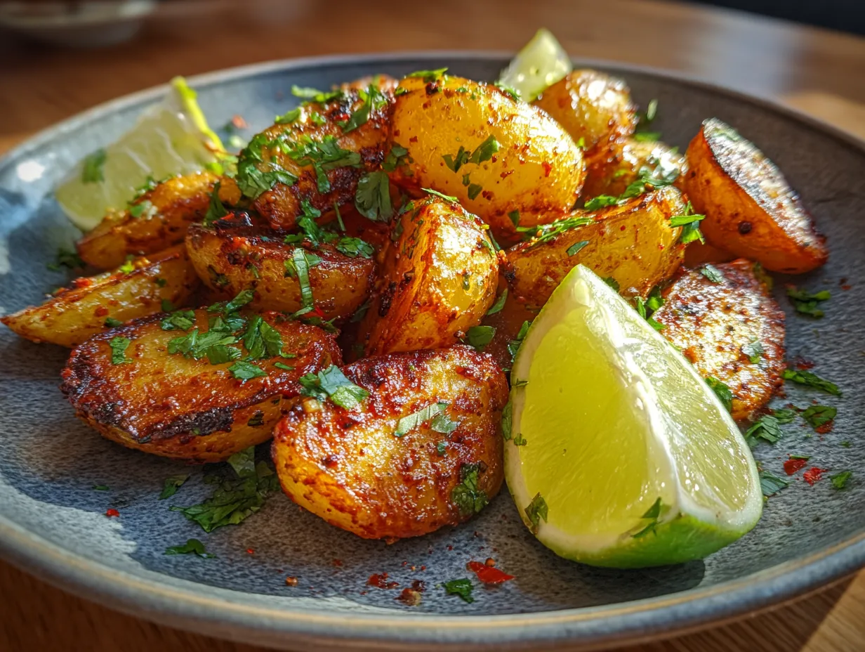 Ultimate Mexican Potatoes with Spicy Peppers and Crispy Golden Coating