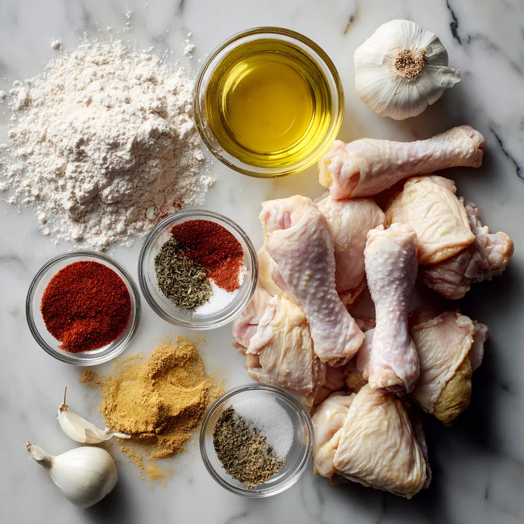 Southern Style Smothered Chicken Thighs in Rich Caramelized Onion Gravy with Fresh Herbs