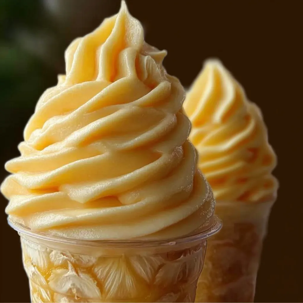 Authentic Dole Pineapple Whip - The Ultimate Tropical Paradise Soft Serve with Golden Sunshine Perfection - tertiary view