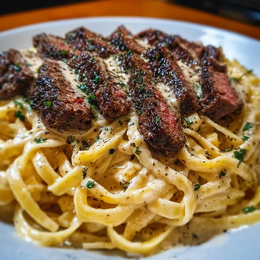 Ultimate Steak Fettuccine Alfredo - Luxurious Italian-American Perfection Experience - tertiary view